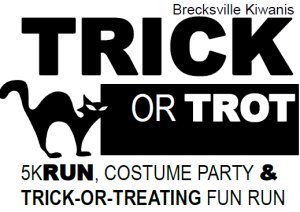 The Ken Ganley Companies and The Brecksville Kiwanis 13th Annual Trick-or-Trot Logo