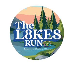 THE L8KES RUN - Presented by Charity For Children (Green Lakes State Park) Logo