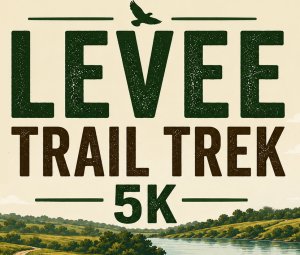 The Levee Trail Trek 5K Logo