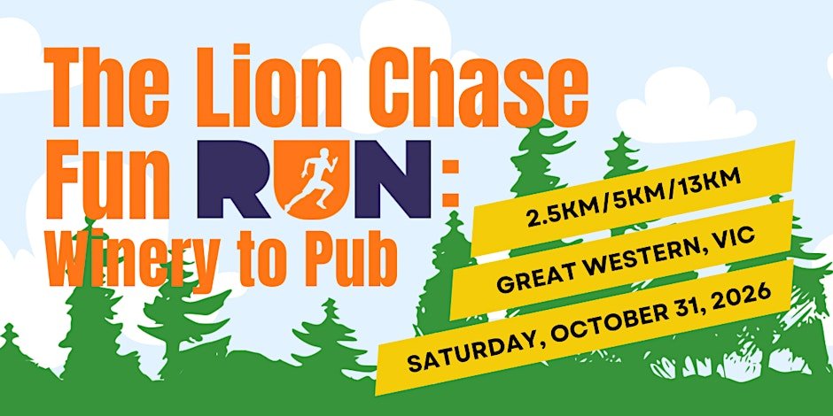 The Lion Chase: Winery to Pub Logo