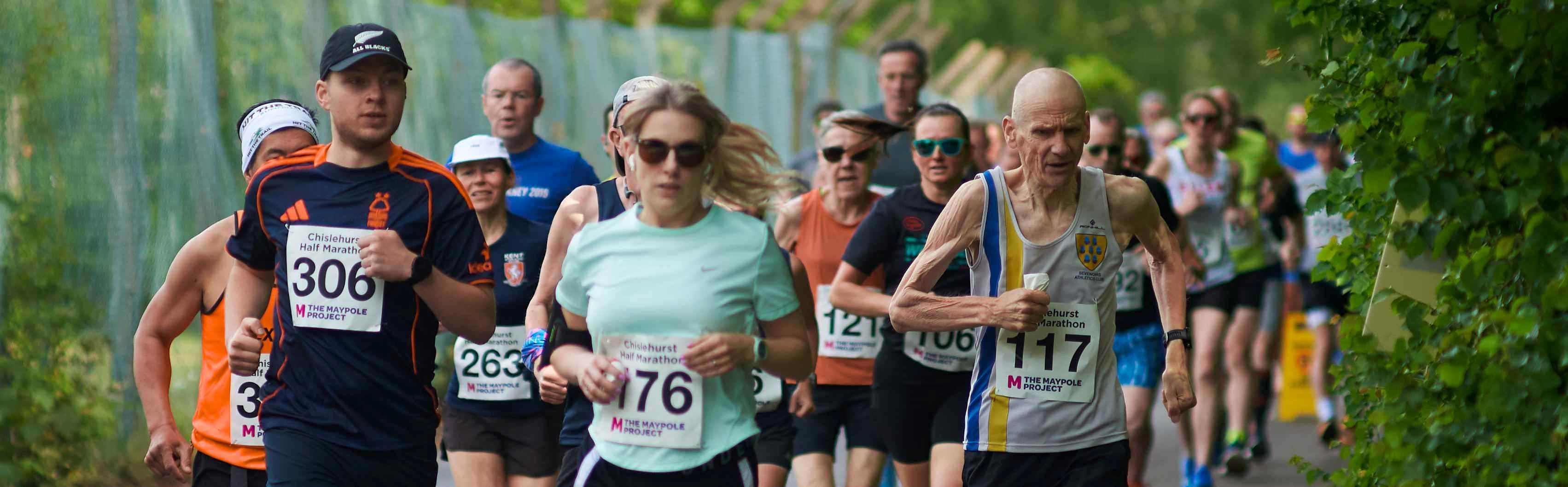 The Maypole Project Chislehurst Half Marathon & 10k Logo