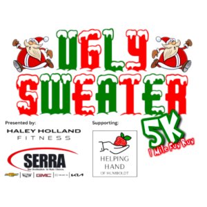 The Medina Ugly Sweater 5k & Fun Run Logo