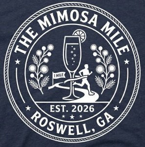 The Mimosa Mile Logo