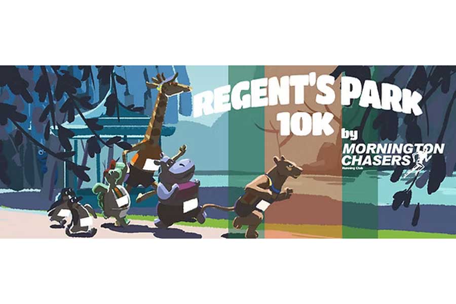 The Mornington Chasers Regents Park Grand Prix 10K Winter Series - Race 5 Logo