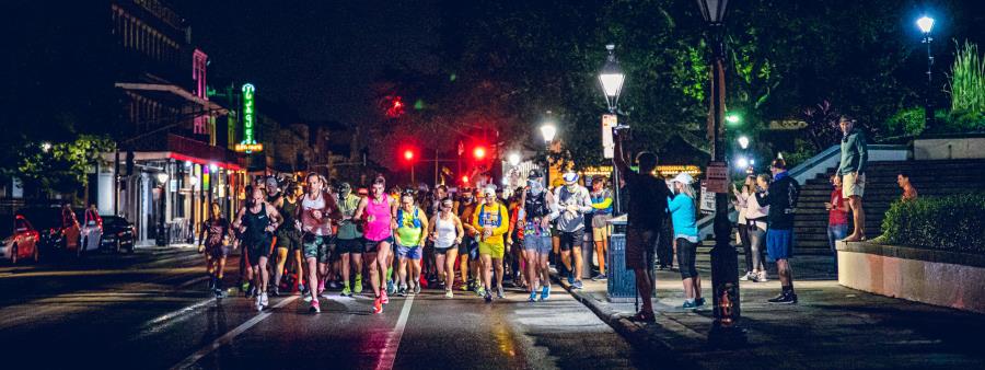 The New Orleans Ultramarathon and Half Logo