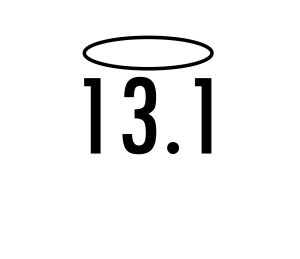 The Notre Dame Holy Half Logo