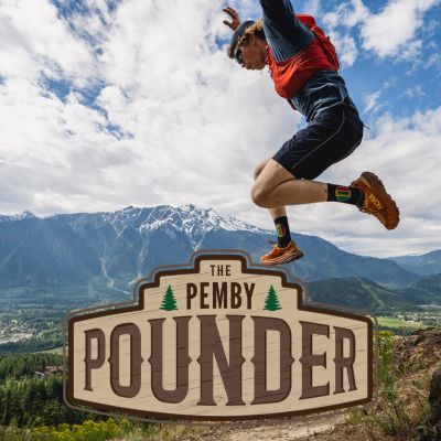 The Pemby Pounder Trail Run Logo