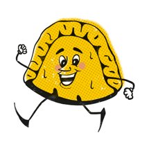 The Perogie Dash Logo