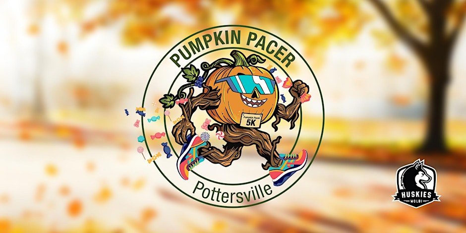 The Pottersville 5K Pumpkin Pacer Logo