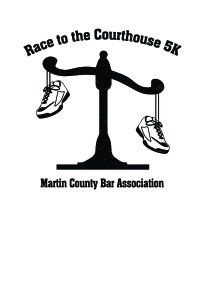 The Race To The Courthouse 5K Run/Walk Logo