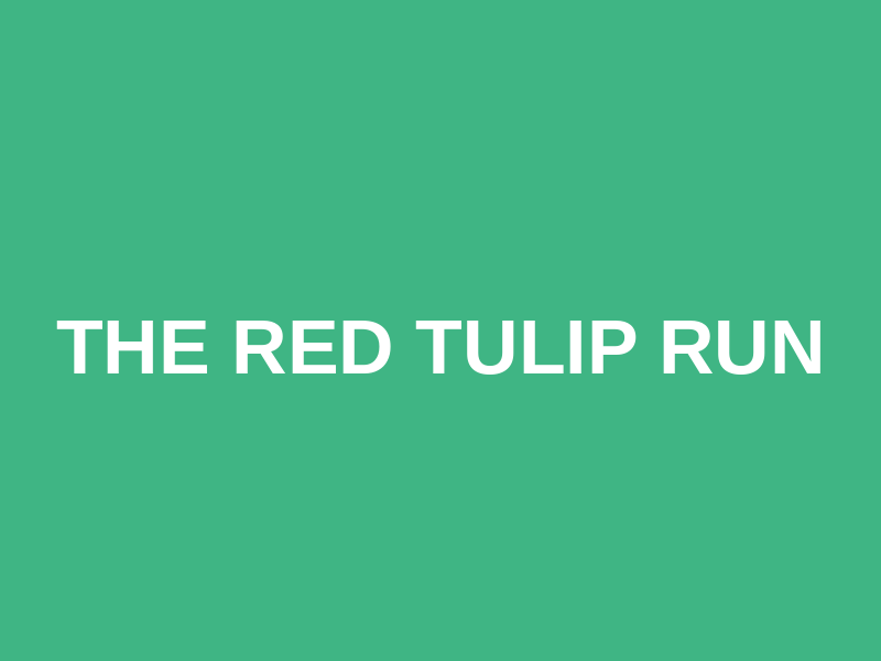 The Red Tulip Run Logo