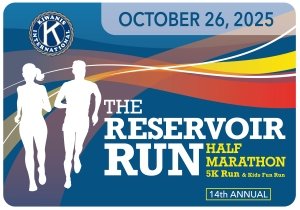 The Reservoir Run Half Marathon, 5K, Kids Fun Runs & Family Stroll Logo