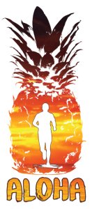 The Running Hawaiian 5k Run/Walk Logo