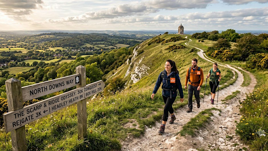 The Scarp & Ridge Odyssey: 30K Conquest of the Surrey Hills