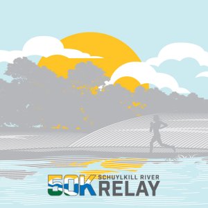 The Schuylkill River 50k Relay & Ultra Marathon Logo