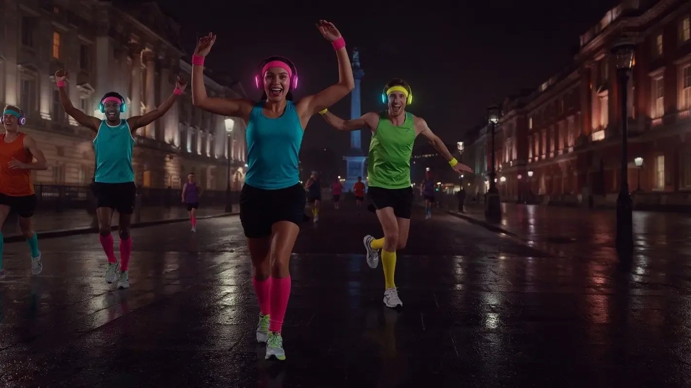The Secret Silent Disco Run Logo