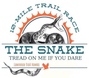 The Snake 10-Mile Trail Race Logo