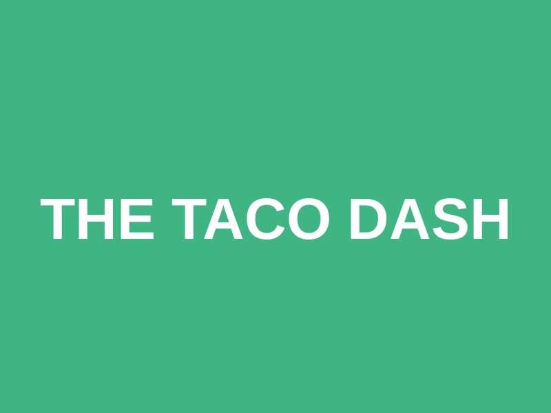 The Taco Dash Logo