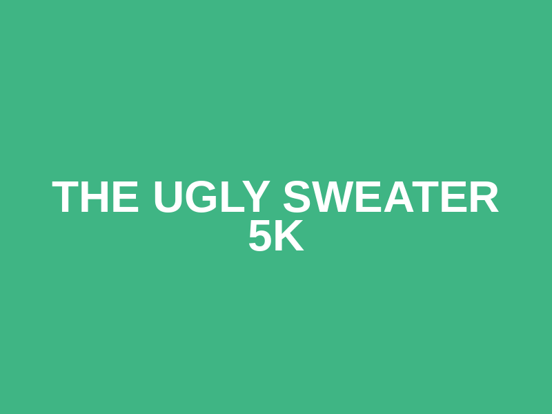 The Ugly Sweater 5k Logo