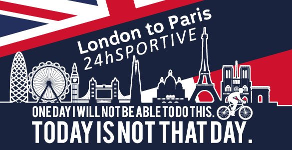 The Ultimate London to Paris 24 hour Cycling Challenge: L2P24 - 2028 Logo