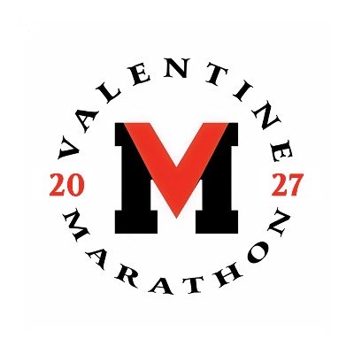 The Valentine Marathon - 2027 Logo