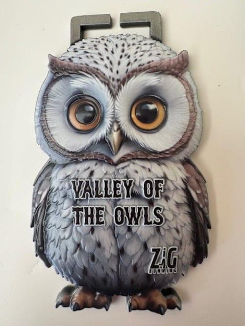 The Valley of the Owls Run Logo