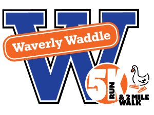 The Waverly Waddle Logo