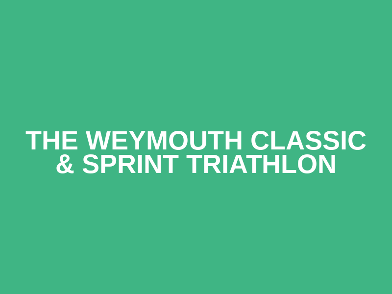 The Weymouth Classic & Sprint Triathlon Logo
