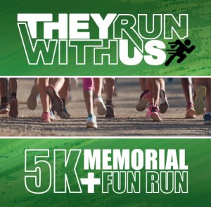 They Run With Us 5k Memorial and Fun Run 2026 Logo