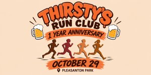 Thirsty’s Run Club 1 Year Anniversary