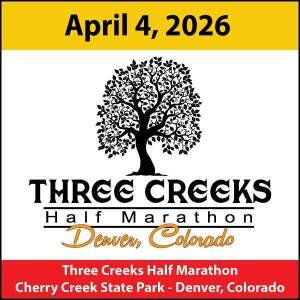 Three Creeks Half Marathon Logo