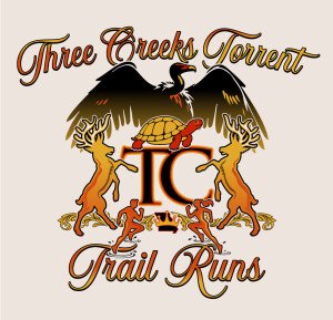 Three Creeks Torrent Trail Runs Logo