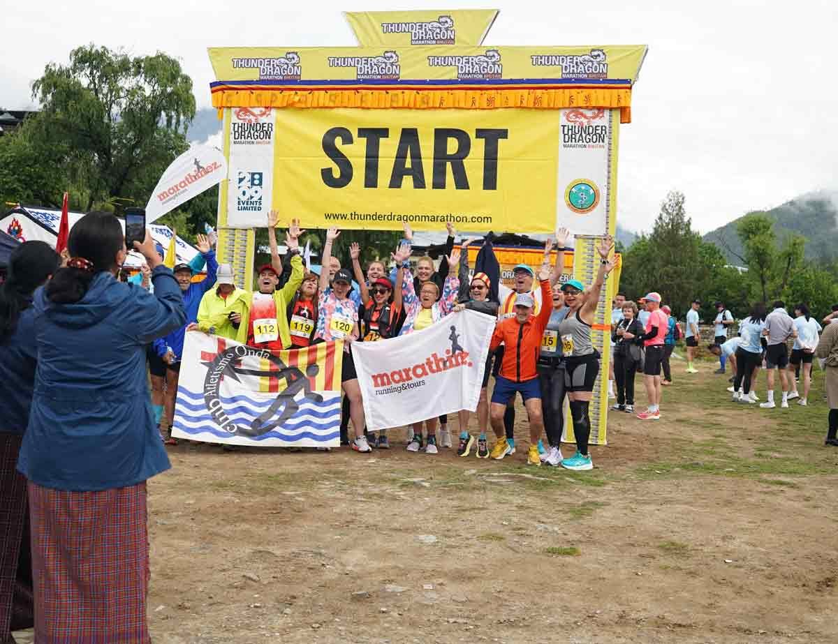 Thunder Dragon Marathon Logo