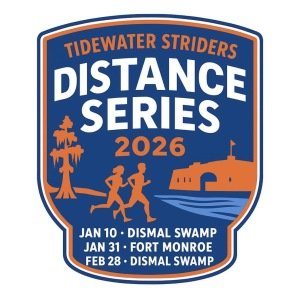 Tidewater Striders 2026 Distance Series #1 Logo