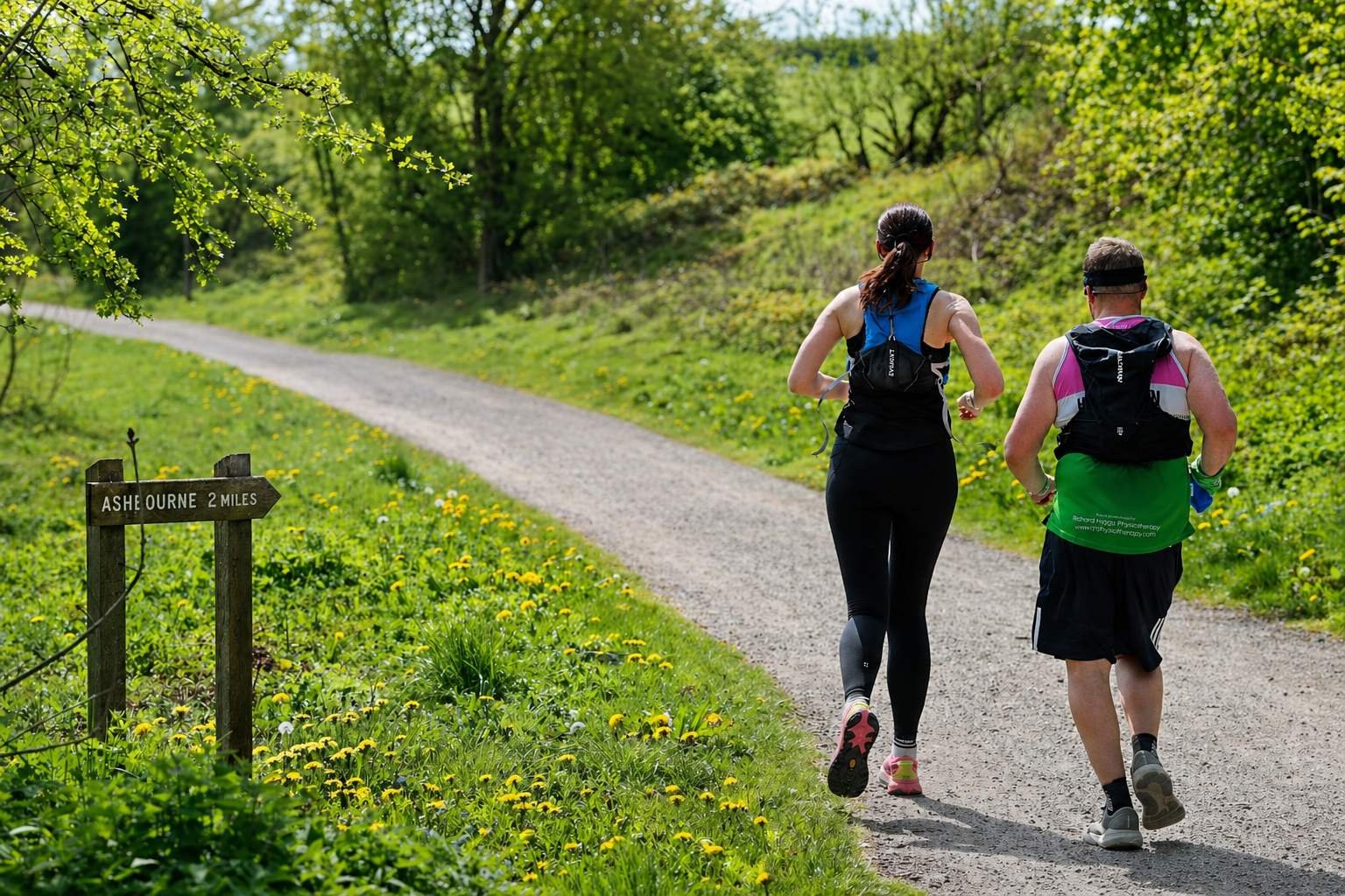 Tissington Trail Marathon & Half Marathon Logo