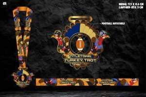 Titletown Turkey Trot, Presented by DOE Logo