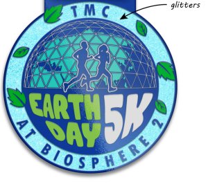 TMC Earth Day 5K at Biosphere 2 Logo