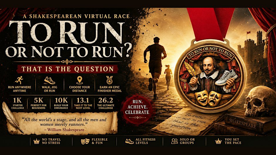To Run or Not To Run Logo