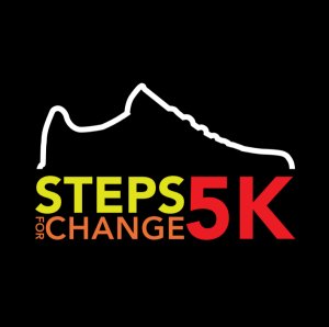 Together We Can Change's Steps for Change 5K Logo