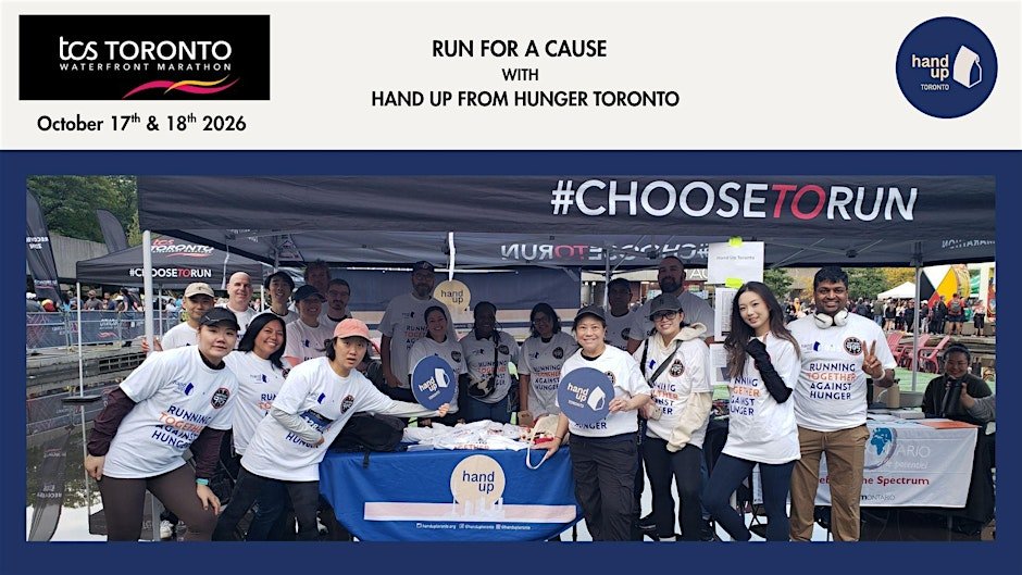 Toronto Waterfront Marathon: Charity Challenge By Hand Up Toronto