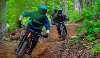 Tour De Glaze- Uphill Mountain Bike Race Logo