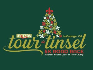 Tour de Tinsel 5K Logo