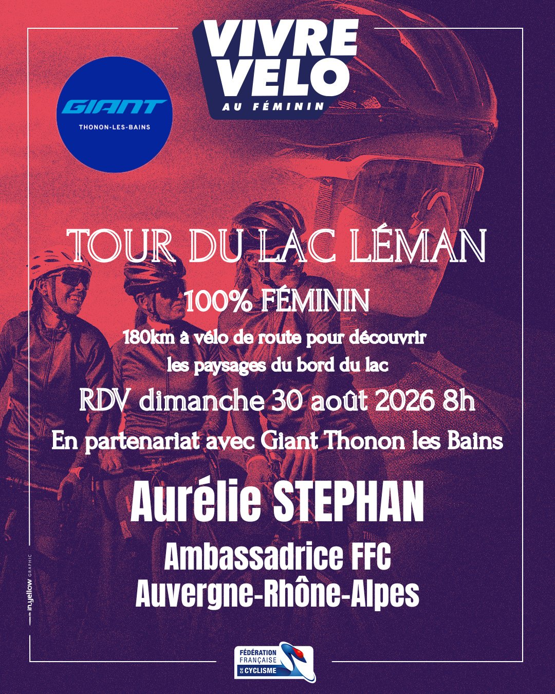 TOUR DU LAC LÉMAN 100% FÉMININ