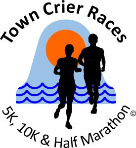 Town Crier Races 5K, 10K & Half Marathon Logo