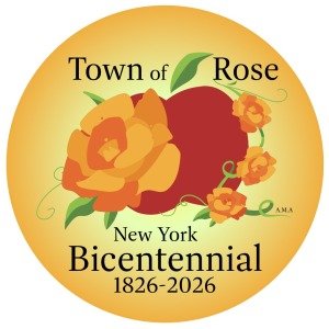 Town of Rose Bicentennial 5K Logo