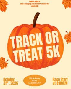 Track or Treat 5K Logo