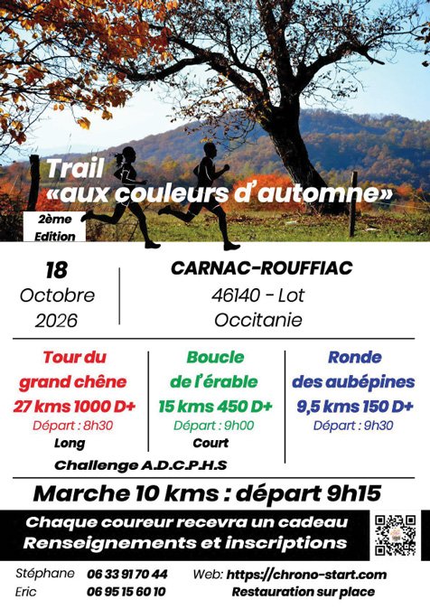 TRAIL AUX COULEURS D’AUTOMNE Logo