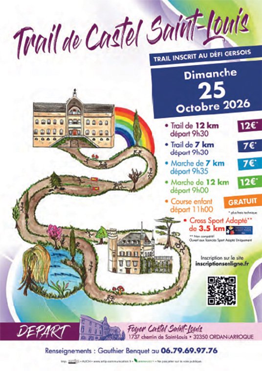 TRAIL DE CASTEL SAINT-LOUIS Logo