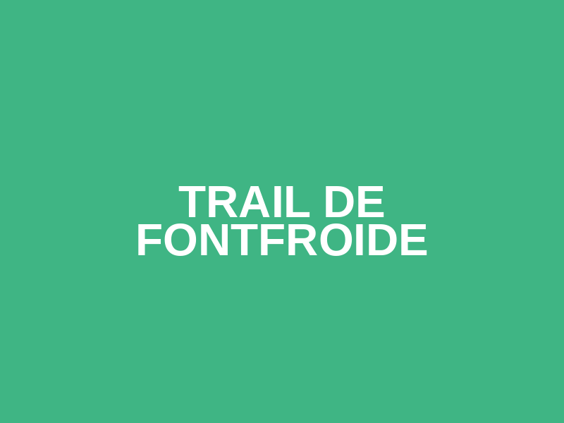 Trail de Fontfroide Logo