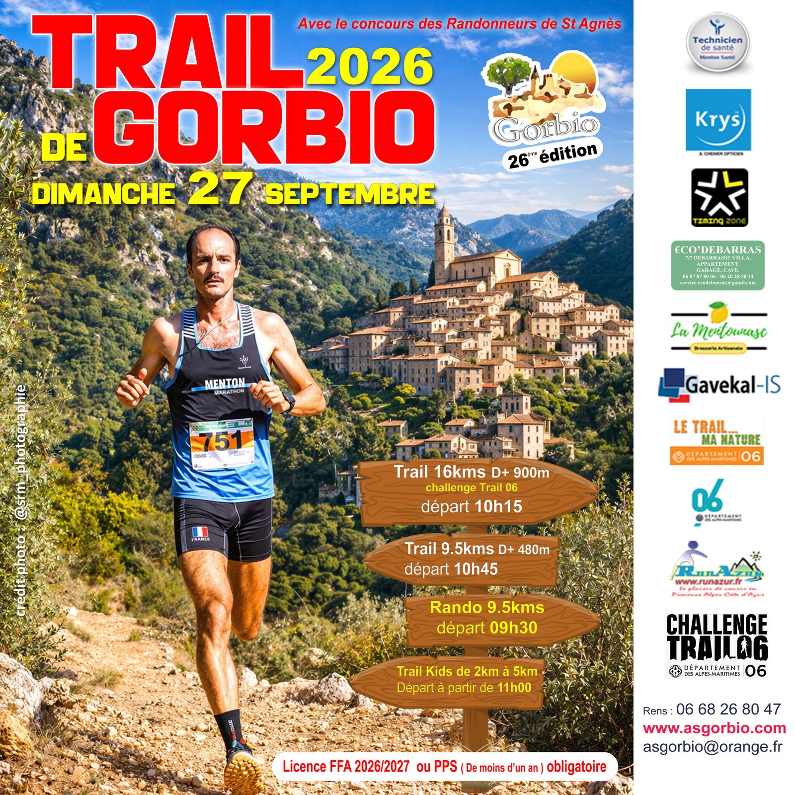 Trail de Gorbio 2026